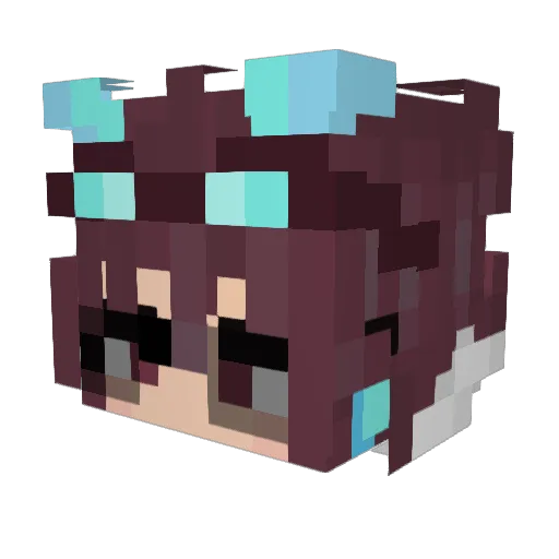 Minecraft-Avatar von omegaldo: Kopf als 3D-Render
