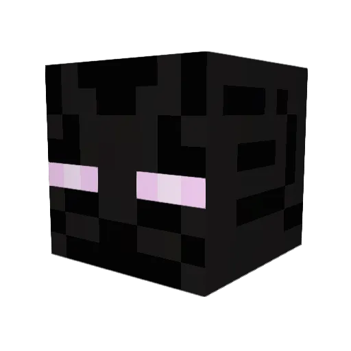 omegamegaman Minecraft avatar head, 3D render