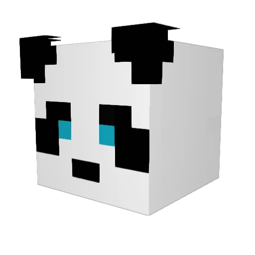 omerCaglar1 Minecraft avatar head, 3D render