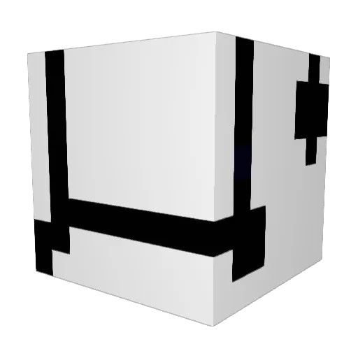 omerstar Minecraft avatar head, 3D render