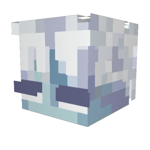 Minecraft-Avatar von omg_Lin: Kopf als 3D-Render