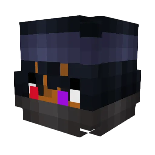 omgisthatjared Minecraft avatar head, 3D render