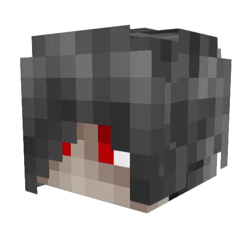 omgstap Minecraft avatar head, 3D render