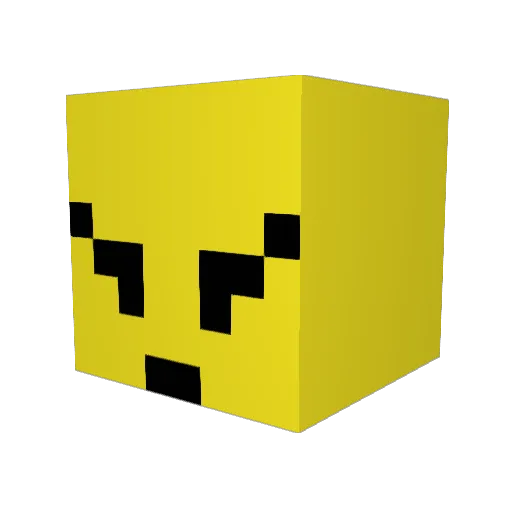 omi1994 Minecraft avatar head, 3D render