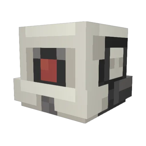 omijay Minecraft avatar head, 3D render
