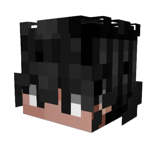 omiros16 Minecraft avatar head, 3D render