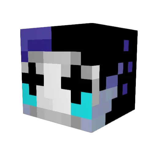 omkkmo11 Minecraft avatar head, 3D render