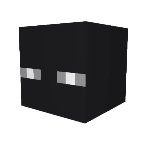 omkui Minecraft avatar head, 3D render