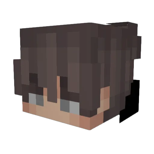 omran1 Minecraft avatar head, 3D render