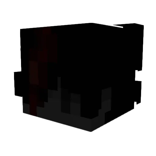 omyg Minecraft avatar head, 3D render