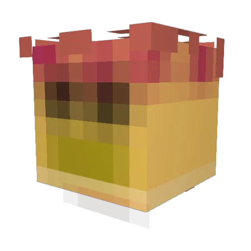 onamonameatball Minecraft avatar head, 3D render