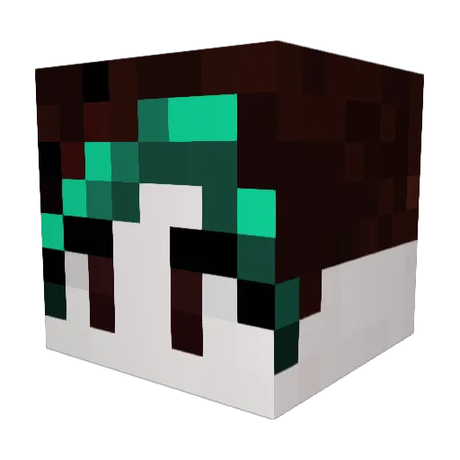ondh1 Minecraft avatar head, 3D render