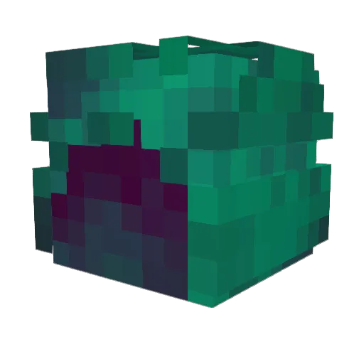 one_angel_short Minecraft avatar head, 3D render