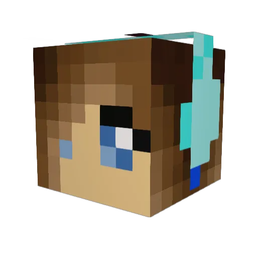 one_love145 Minecraft avatar head, 3D render