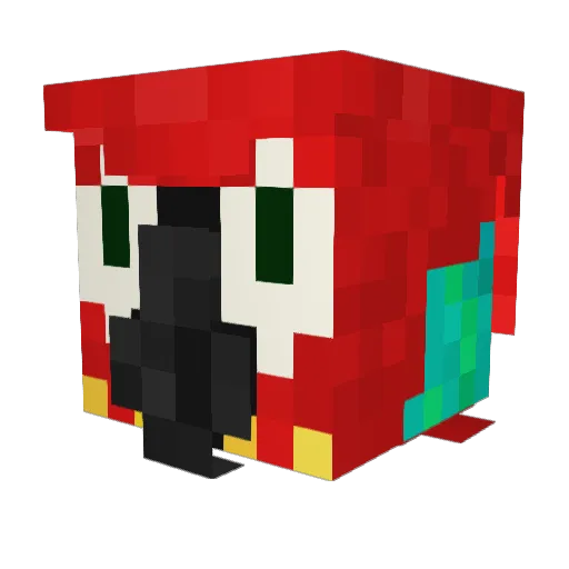 onealexlight Minecraft avatar head, 3D render