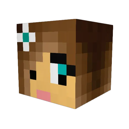 onedirection98 Minecraft avatar head, 3D render