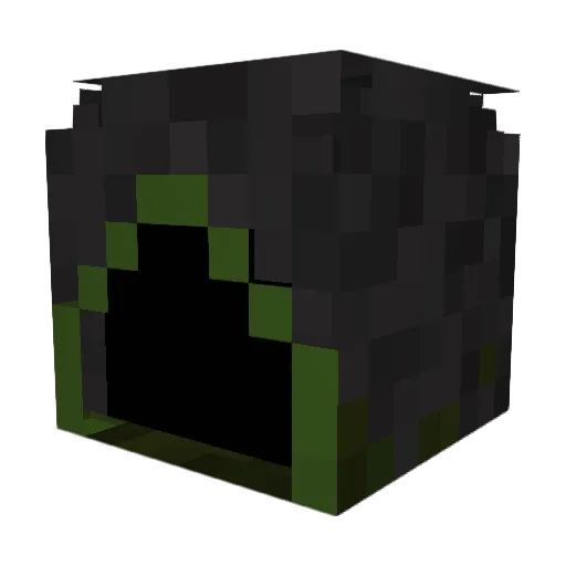 onekine Minecraft avatar head, 3D render