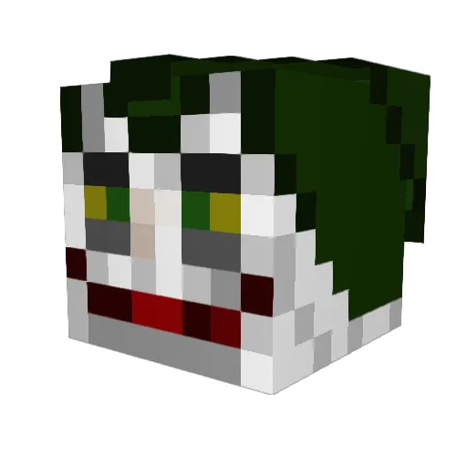 oneminecrafter01 Minecraft avatar head, 3D render