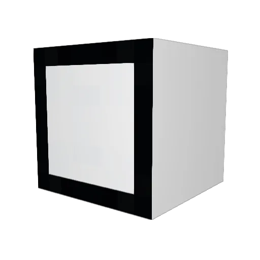 oneplus1 Minecraft avatar head, 3D render