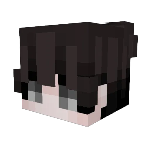 onetapsu Minecraft avatar head, 3D render