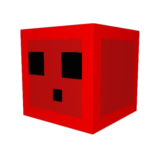 onetask Minecraft avatar head, 3D render