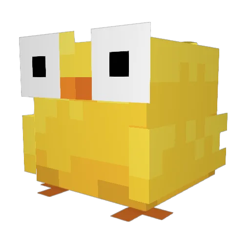 onethefulGH Minecraft avatar head, 3D render