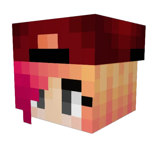 onewingedangel84 Minecraft avatar head, 3D render