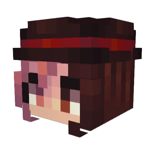 onezs Minecraft avatar head, 3D render