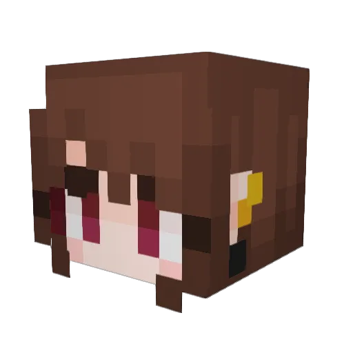 ongjordan25 Minecraft avatar head, 3D render