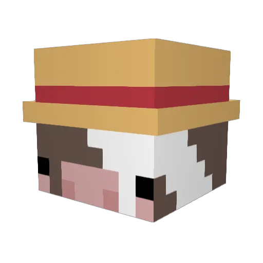 onicowdad Minecraft avatar head, 3D render