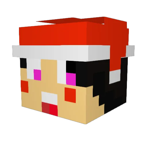 onigiri0727 Minecraft avatar head, 3D render