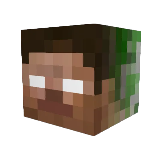 onigiri_crafter Minecraft avatar head, 3D render