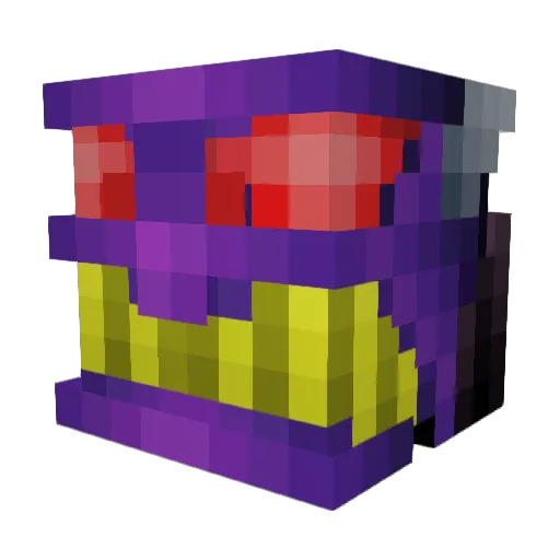 onion3835 Minecraft avatar head, 3D render