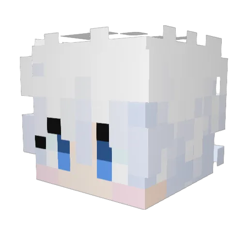 onion82 Minecraft avatar head, 3D render