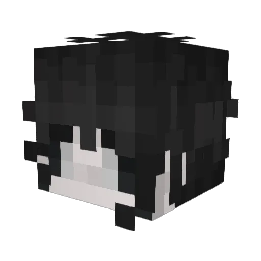 onionconk Minecraft avatar head, 3D render