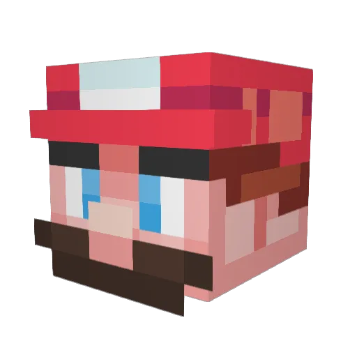 onioni15 Minecraft avatar head, 3D render