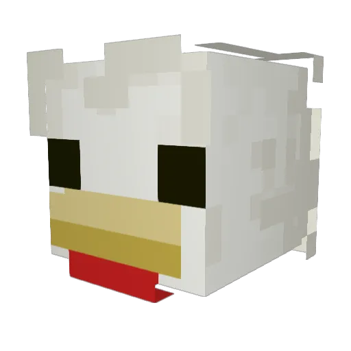 onionman877 Minecraft avatar head, 3D render