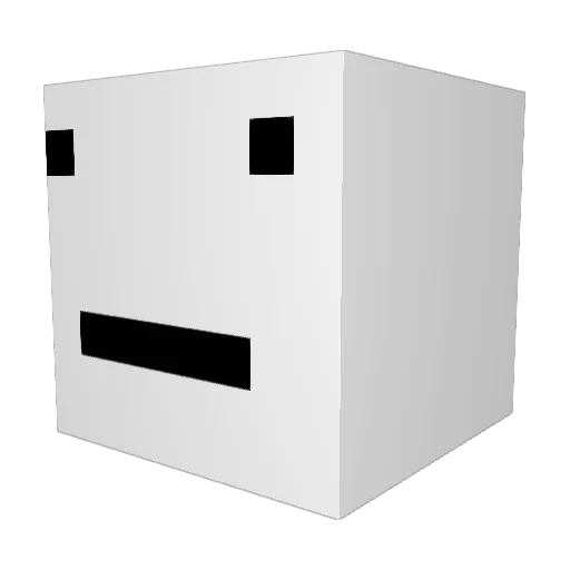 onionring1234_ Minecraft avatar head, 3D render