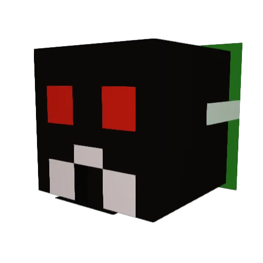oniox1337 Minecraft avatar head, 3D render