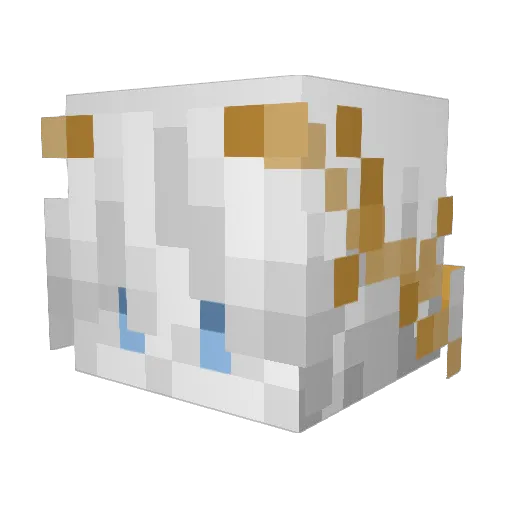 onipotencia Minecraft avatar head, 3D render