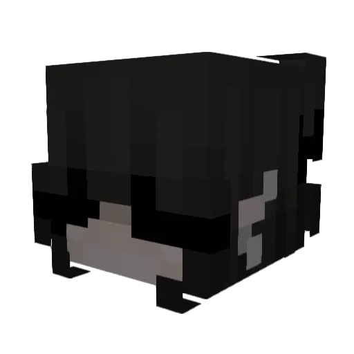oniqn Minecraft avatar head, 3D render