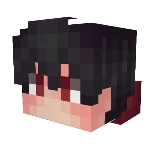 only1Ens Minecraft avatar head, 3D render