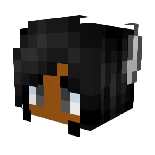 only4dream Minecraft avatar head, 3D render
