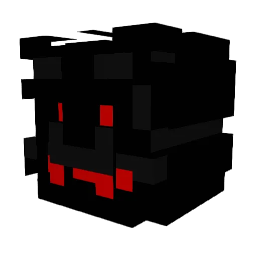 only_a9eel Minecraft avatar head, 3D render