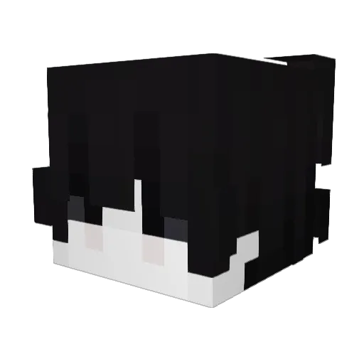 onlydior Minecraft avatar head, 3D render