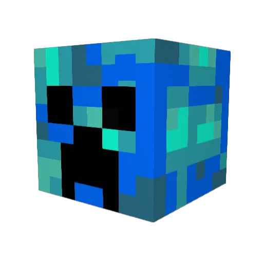 onlygamer117 Minecraft avatar head, 3D render