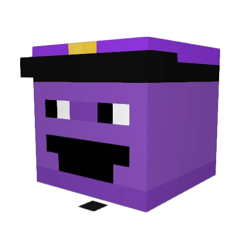 onnapuseho Minecraft avatar head, 3D render