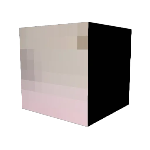 onnibg Minecraft avatar head, 3D render