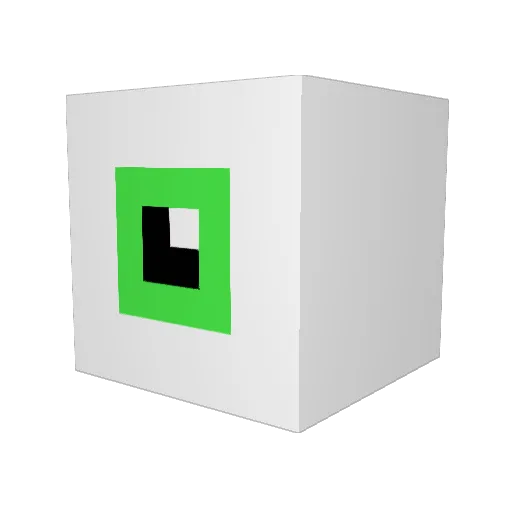 onnifat Minecraft avatar head, 3D render