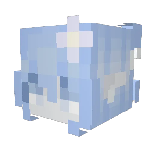 onoxbr Minecraft avatar head, 3D render